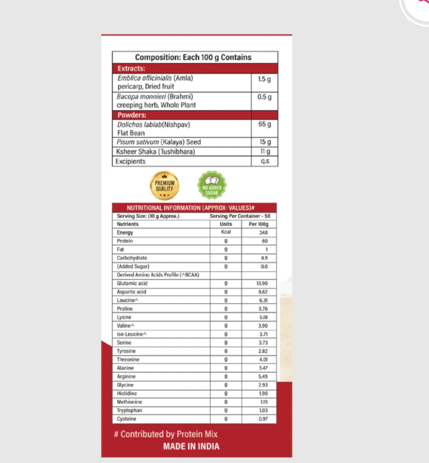 Elements Wellness Protein Powder (500g)