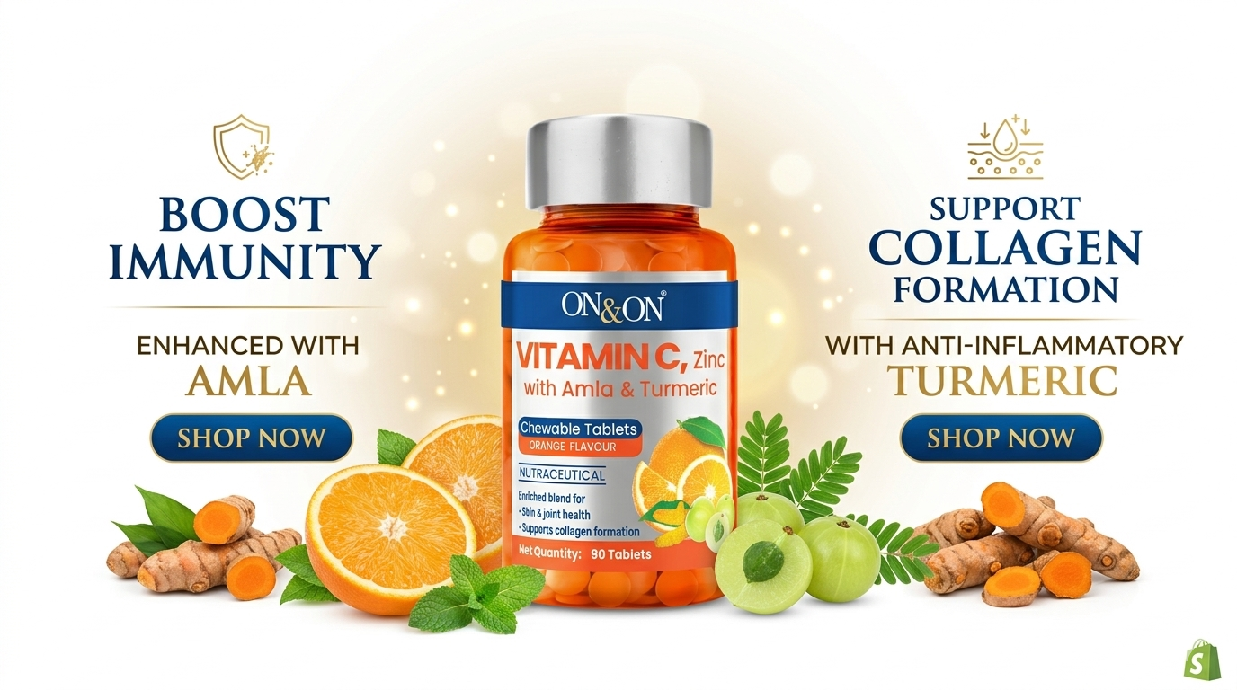ON&ON Vitamin C (90 Chewable Tablets)