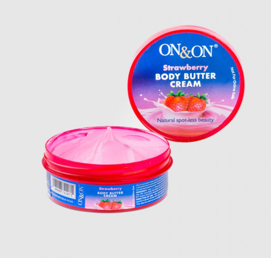 ON&ON Strawberry Body Butter Cream