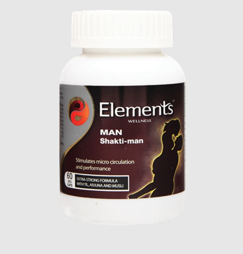 Elements Wellness Man Shakti-Man (60
Capsules)