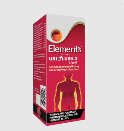 Elements Wellness Uri Flush-3 Liquid (200ml)
