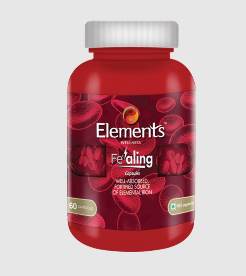Elements Wellness Fe'aling Capsules (60
Capsules)
Code: IS13359