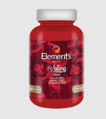 Elements Wellness Fe'aling Capsules (60
Capsules)
Code: IS13359
