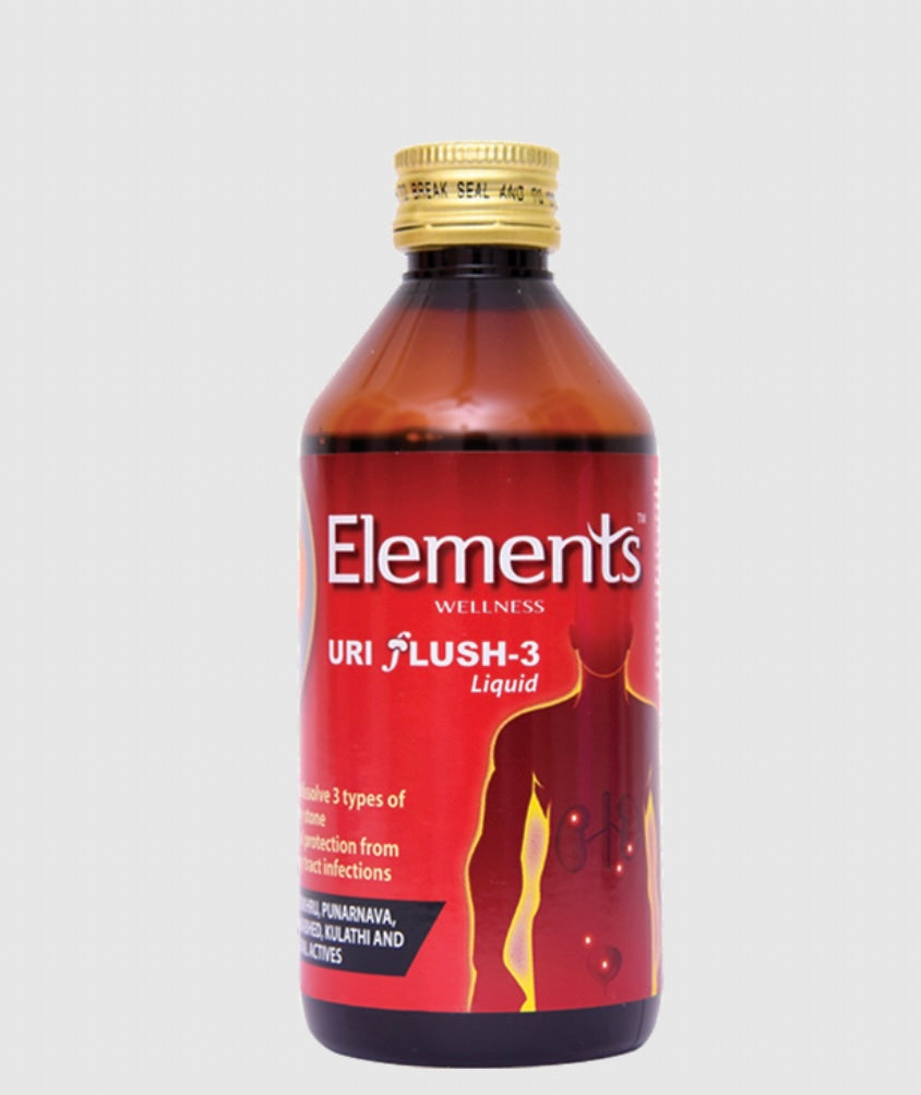 Elements Wellness Uri Flush-3 Liquid (200ml)