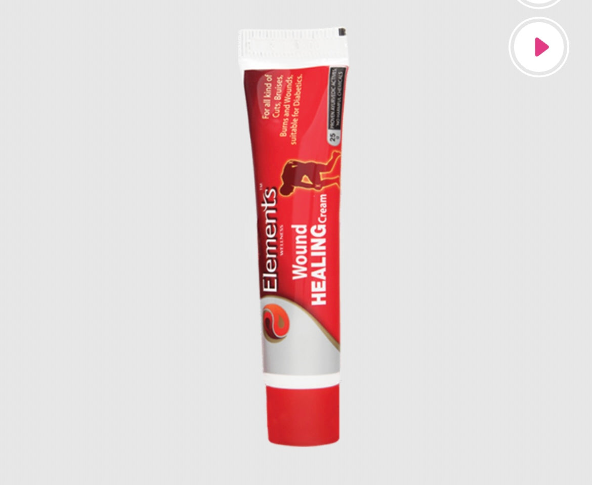 Elements Wellness Wound Healing Cream (25g)