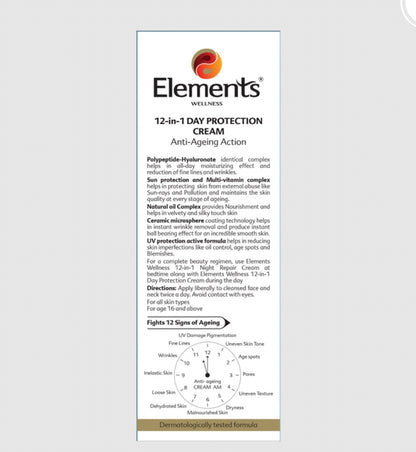 Elements Wellness 12-in-1 Day Protection
Cream (25ml)