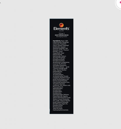 Elements Wellness 12-in-1 Night Repair
Cream (25ml)