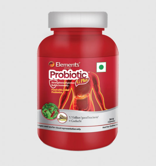 Elements Wellness Probiotic G Plus (30
Capsules)