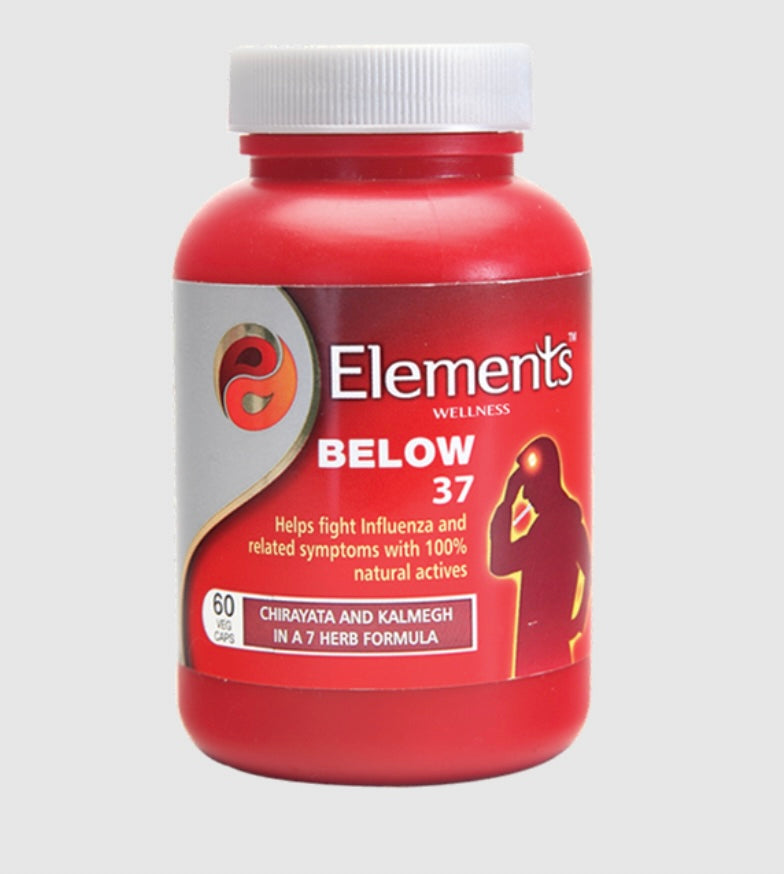 Elements Wellness Below 37 (60 Capsules)