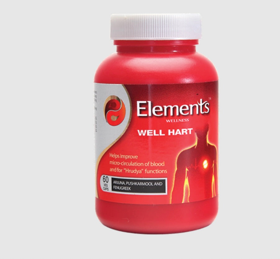 Elements Wellness Well Hart (60 Capsules)