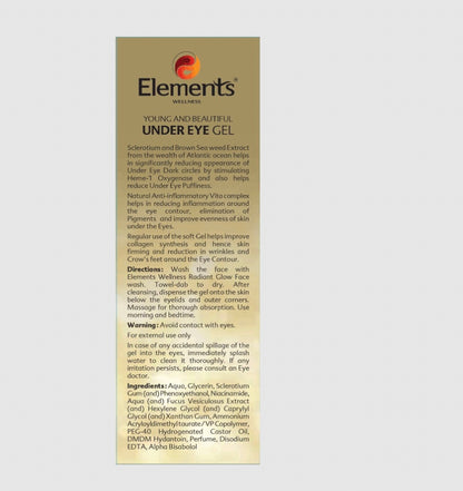 Elements Wellness Under Eye Gel (15ml)